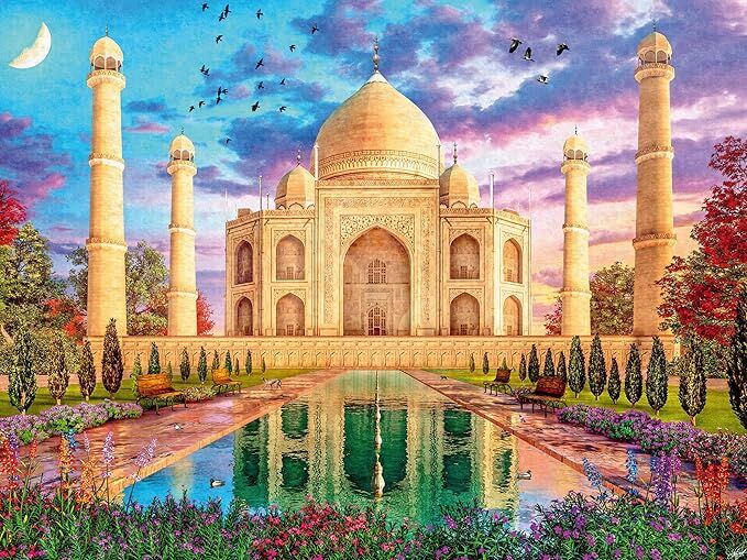 Ravensburger Puzzle 1500pc - Enchanting Taj Mahal