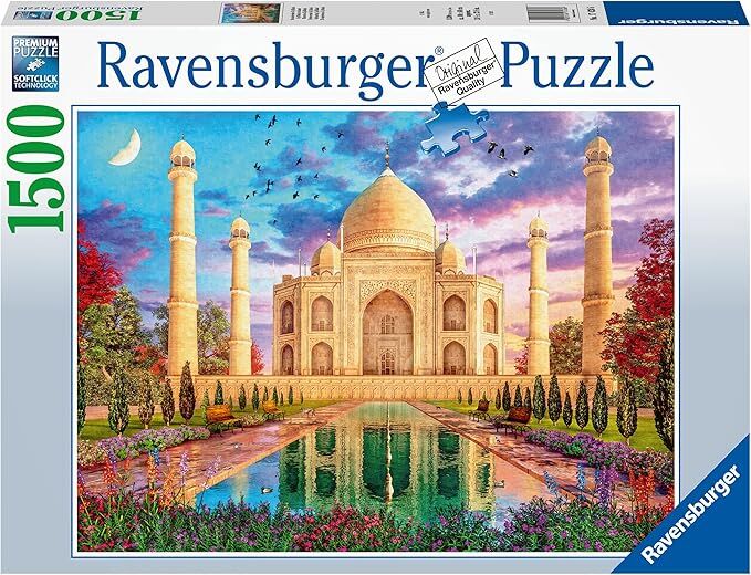 Ravensburger Puzzle 1500pc - Enchanting Taj Mahal