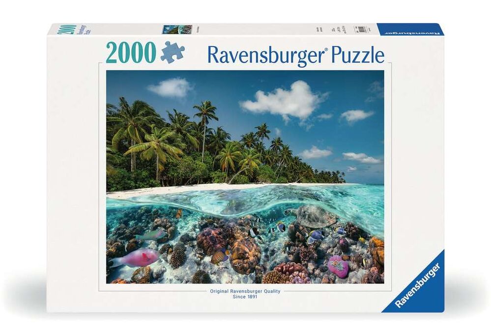 Ravensburger Puzzle 2000pc - A Dive in the Maldives