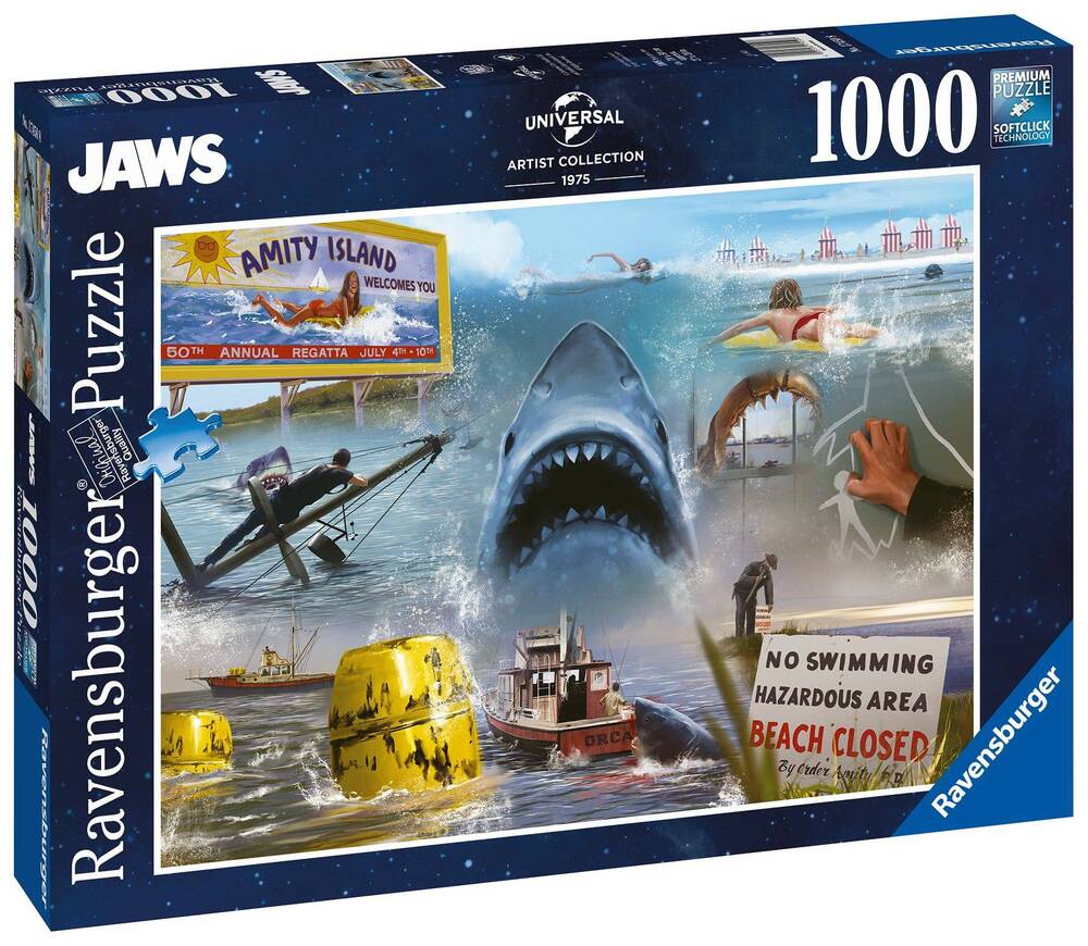 Ravensburger Puzzle 1000pc - Jaws