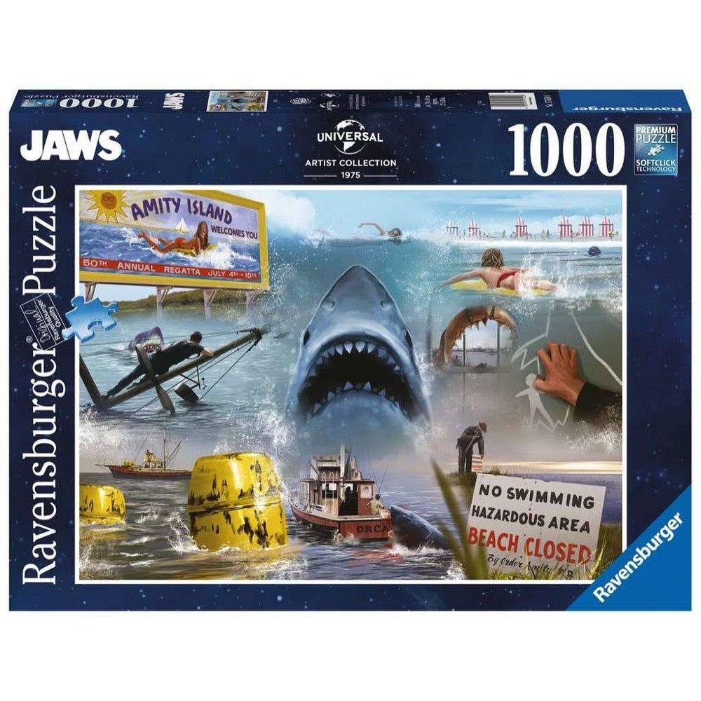 Ravensburger Puzzle 1000pc - Jaws