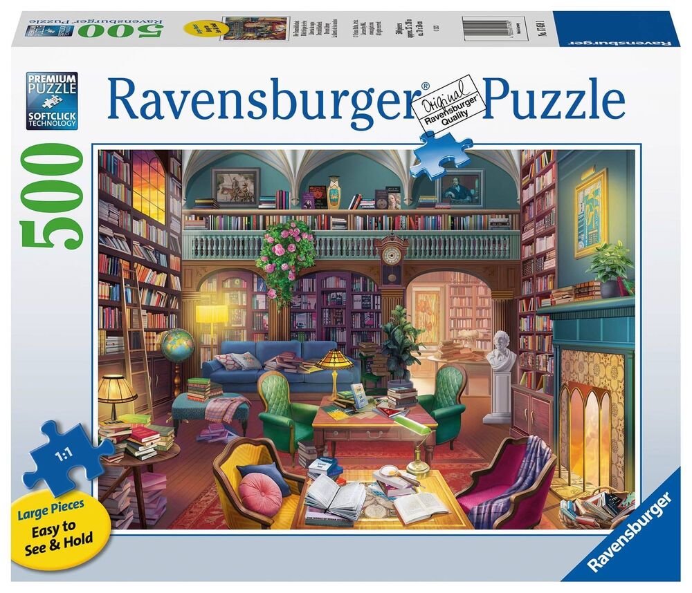 Ravensburger Puzzle 500pc Large Format - Dream Library