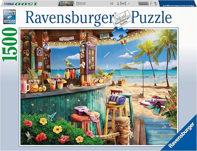 Ravensburger Puzzle 1500pc - Beach Bar Breezes