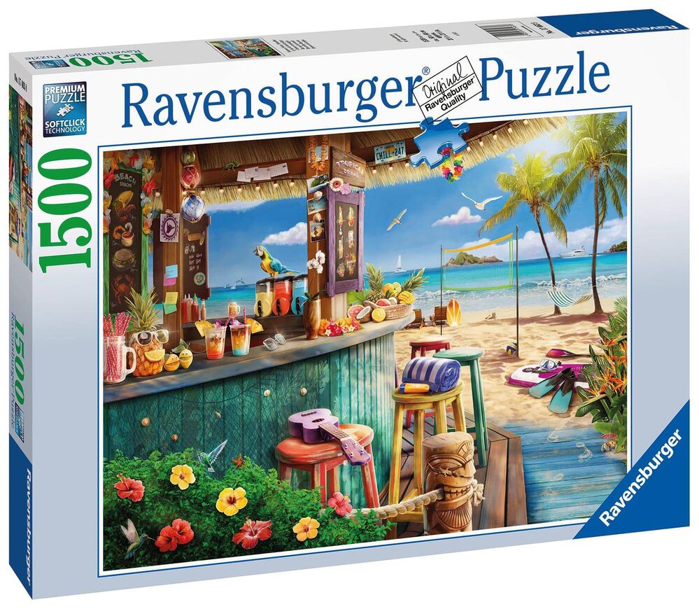 Ravensburger Puzzle 1500pc - Beach Bar Breezes