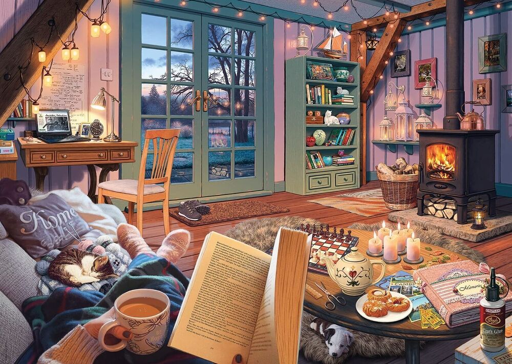 Ravensburger Puzzle 300pc Large Format - Cozy Retreat
