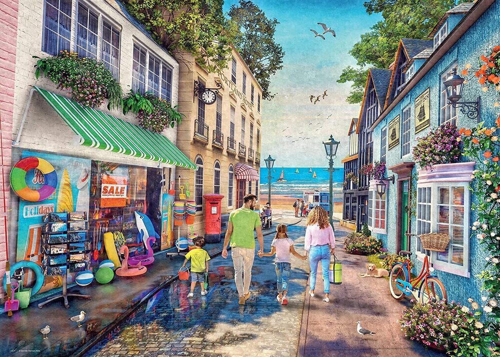 Ravensburger Puzzle 1000pc - Seaview Lane