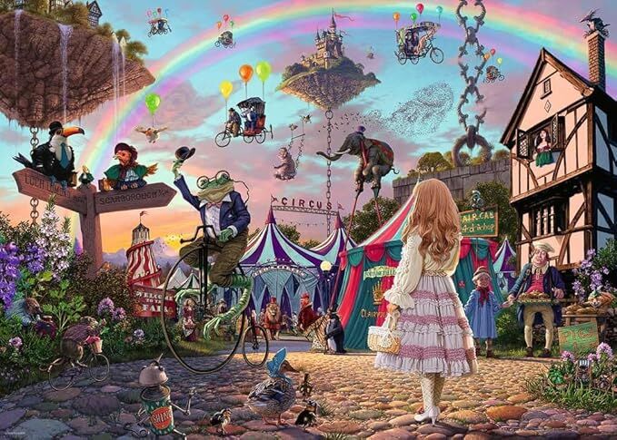 Ravensburger Puzzle 1000pc - Look & Find No. 2 Enchanted Circus