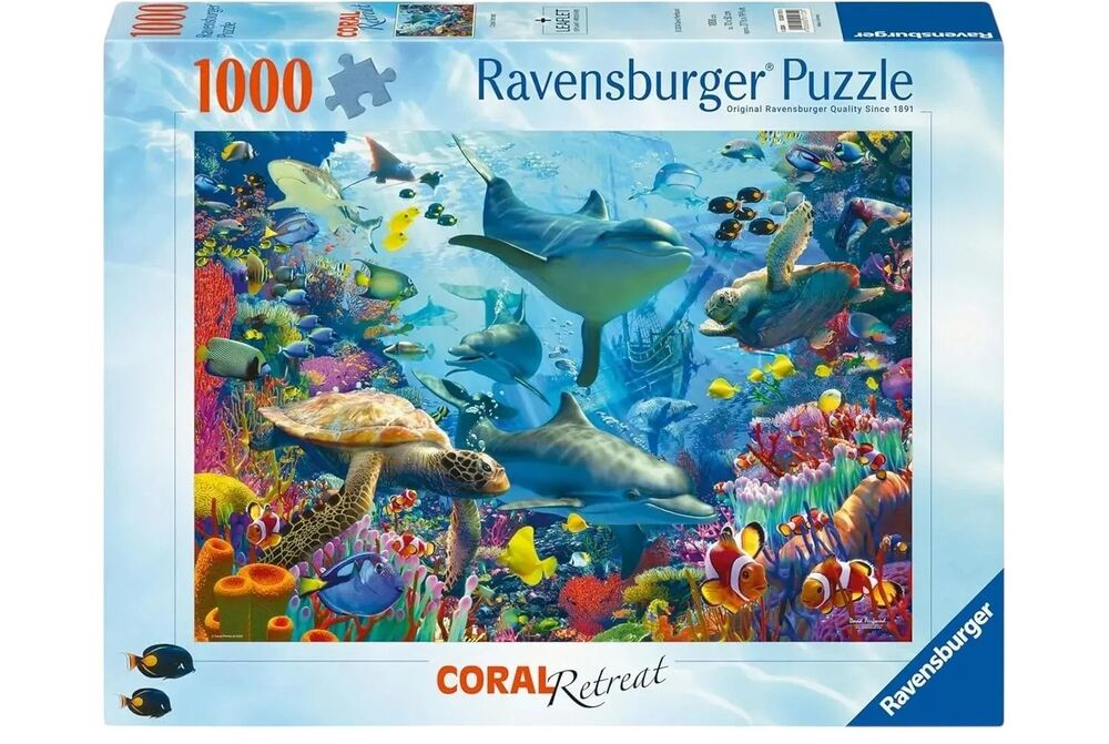 Ravensburger Puzzle 1000pc - Coral Retreat