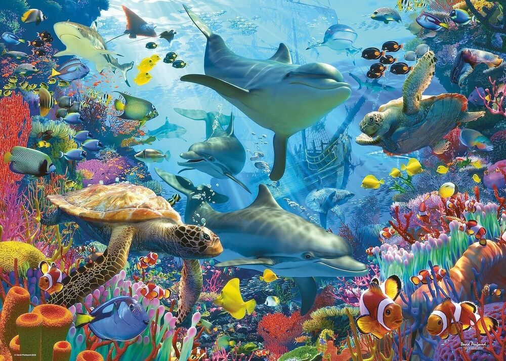 Ravensburger Puzzle 1000pc - Coral Retreat