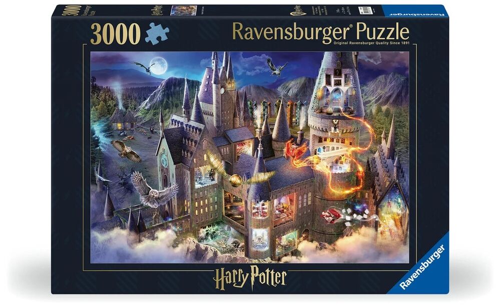 Ravensburger Puzzle 3000pc - Hogwarts Castle Cutaway