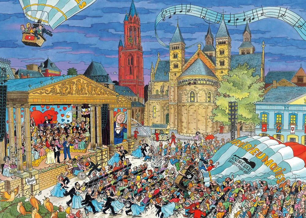 Ravensburger Puzzle 1000pc - Fleroux Cities of the World Maastricht