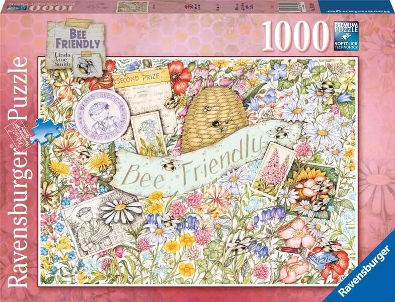 Ravensburger Puzzle 1000pc - Bee Friendly