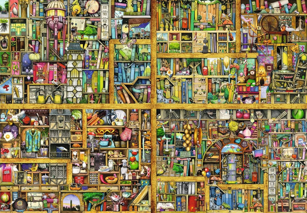 Ravensburger Puzzle 18000pc - Colin Thompson Magical Bookcase