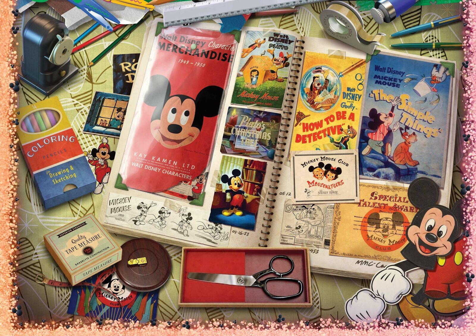 Ravensburger Puzzle 40320pc - Disney Mickey Through the Years