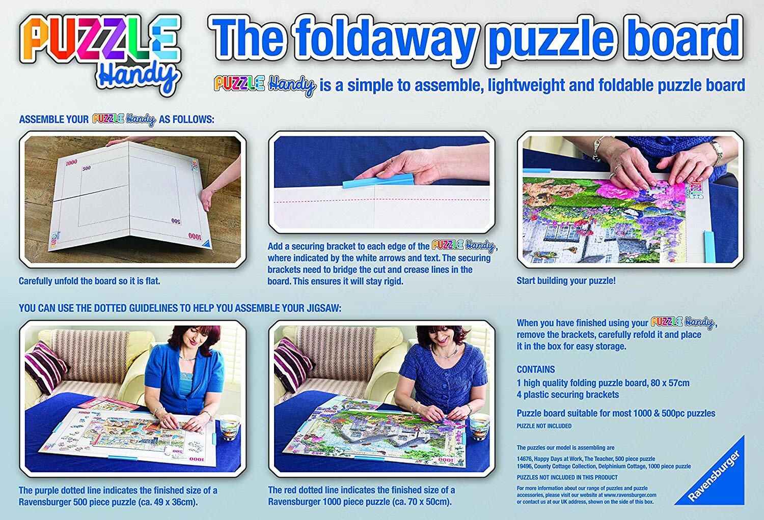 Ravensburger Puzzle Handy - The Foldaway Puzzle Board