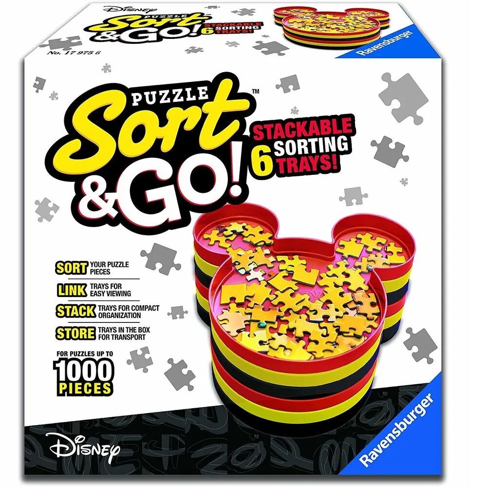 Ravensburger Puzzle Sorter - Disney Mickey's Sort & Go!