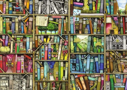Ravensburger Puzzle 1000pc - Magical Bookcase
