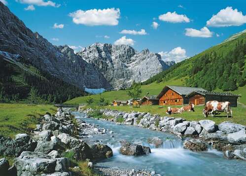 Ravensburger Puzzle 1000pc - Karwendel Mountains