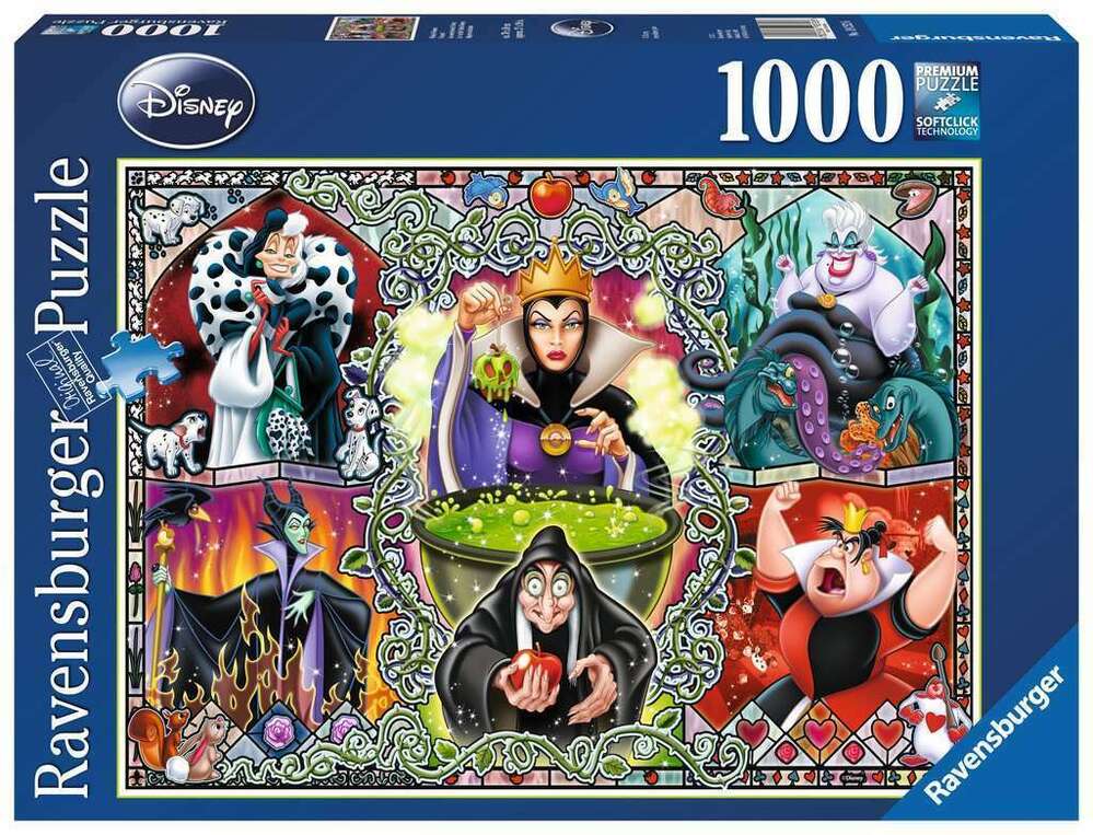Ravensburger Puzzle 1000pc - Disney Wicked Women