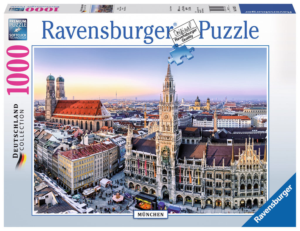 Ravensburger Puzzle 1000pc - Beautiful Germany