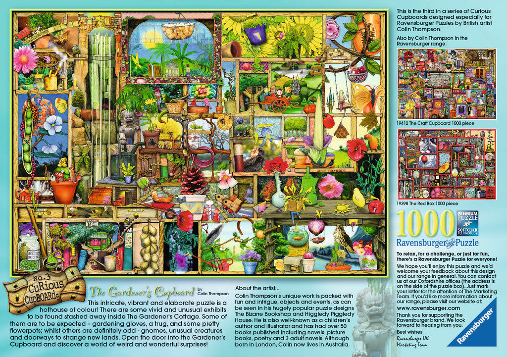 Ravensburger Puzzle 1000pc - The Gardener's Cupboard