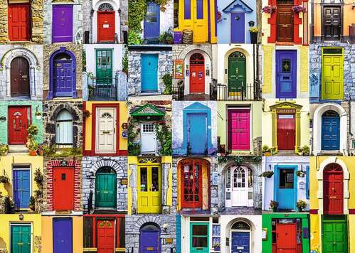 Ravensburger Puzzle 1000pc - Doors of the World