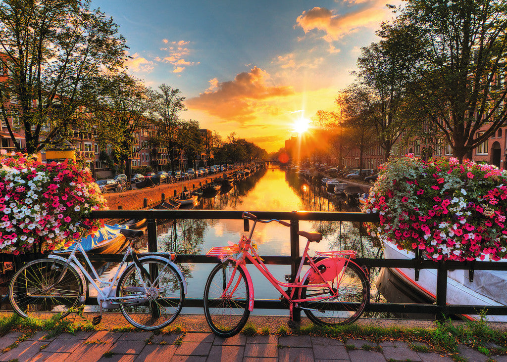 Ravensburger Puzzle 1000pc - Bicycles In Amsterdam