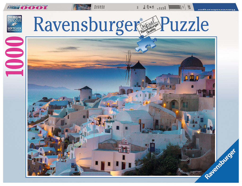 Ravensburger Puzzle 1000pc - Santorini/Cinque Terre