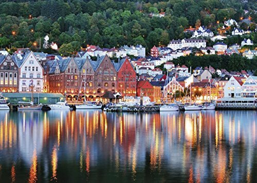 Ravensburger Puzzle 1000pc - Bergen Norwegian