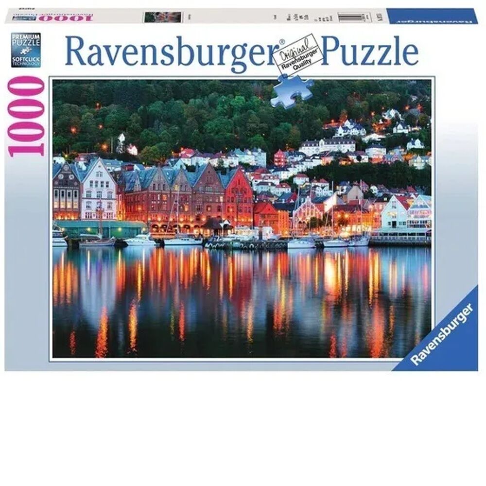 Ravensburger Puzzle 1000pc - Bergen Norwegian