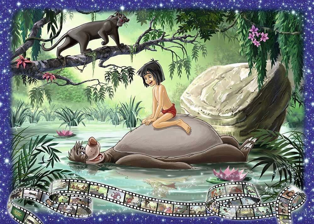 Ravensburger Puzzle 1000pc - Disney Memories The Jungle Book 1967