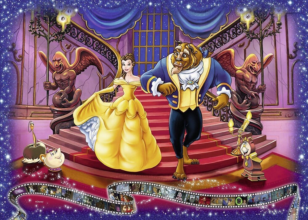 Ravensburger Puzzle 1000pc - Disney Memories Beauty And The Beast 1991