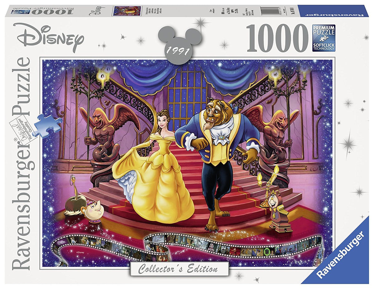 Ravensburger Puzzle 1000pc - Disney Memories Beauty And The Beast 1991