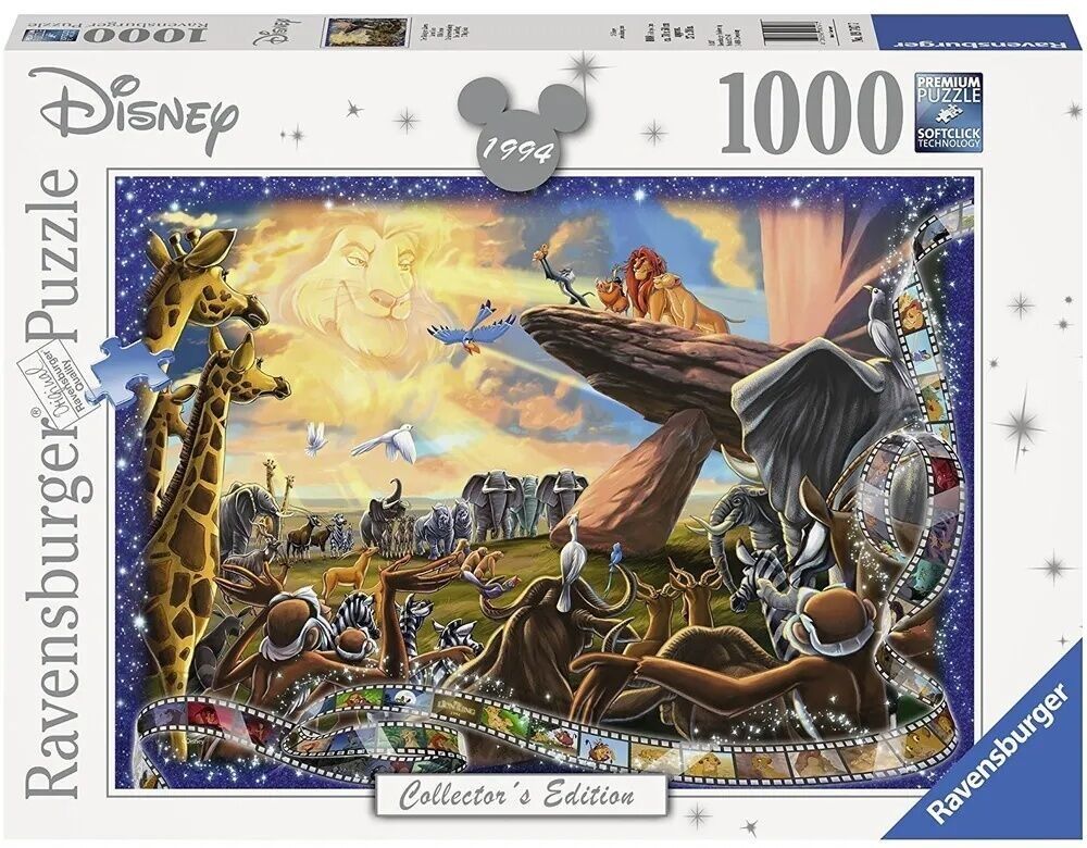 Ravensburger Puzzle 1000pc - Disney Memories The Lion King Puzzle 1994