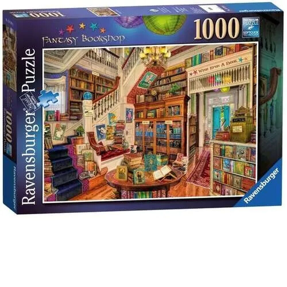 Ravensburger Puzzle 1000pc - The Fantasy Bookshop