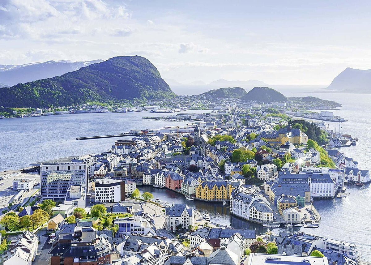 Ravensburger Puzzle 1000pc - Norway: Above Ålesund