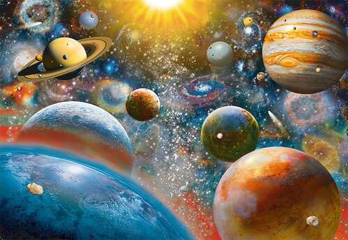 Ravensburger Puzzle 1000pc - Planets