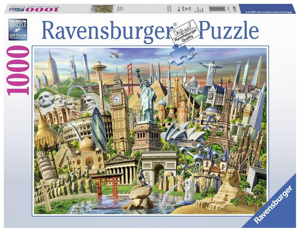 Ravensburger Puzzle 1000pc - World Landmarks