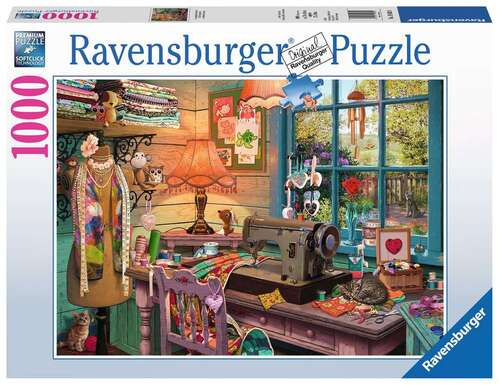 Ravensburger Puzzle 1000pc - The Sewing Shed