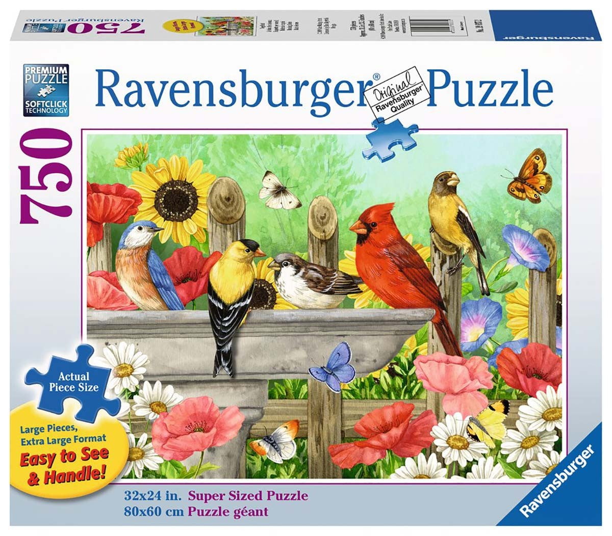 Ravensburger Puzzle 750pc - Bathing Birds