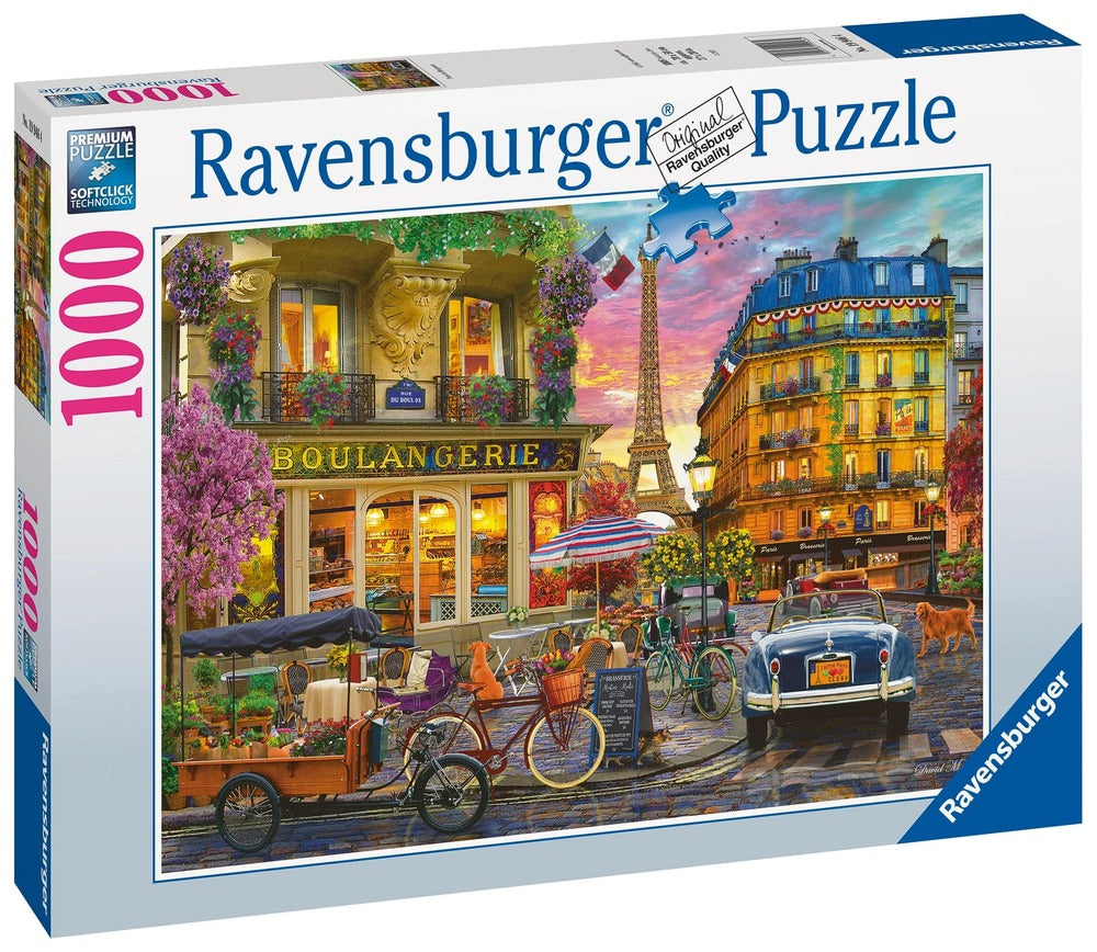 Ravensburger Puzzle 1000pc - Paris At Dawn