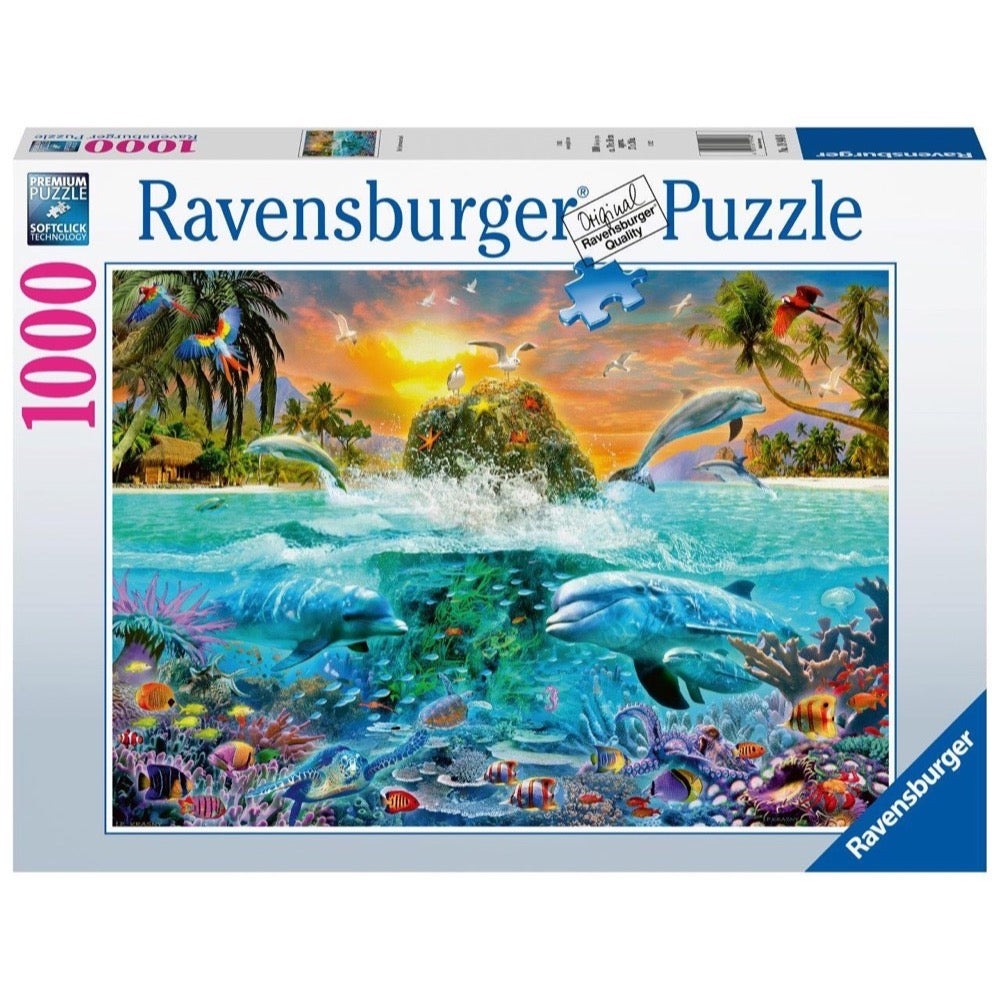 Ravensburger Puzzle 1000pc - The Underwater Island