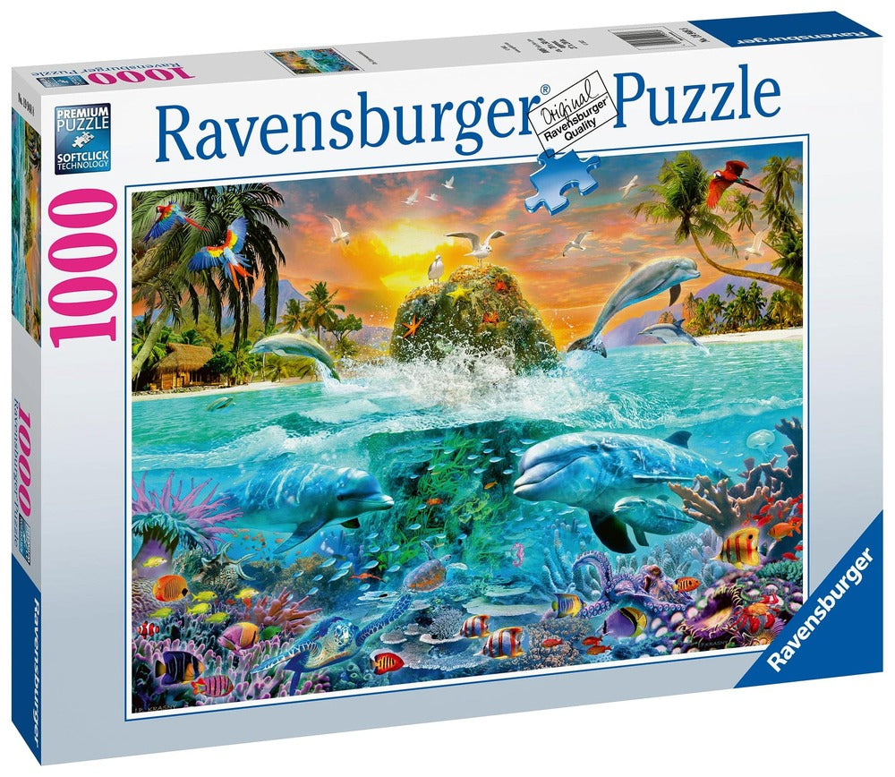 Ravensburger Puzzle 1000pc - The Underwater Island