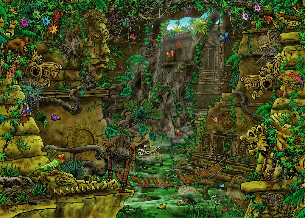Ravensburger Puzzle 759pc - Escape 2 - The Temple Ground