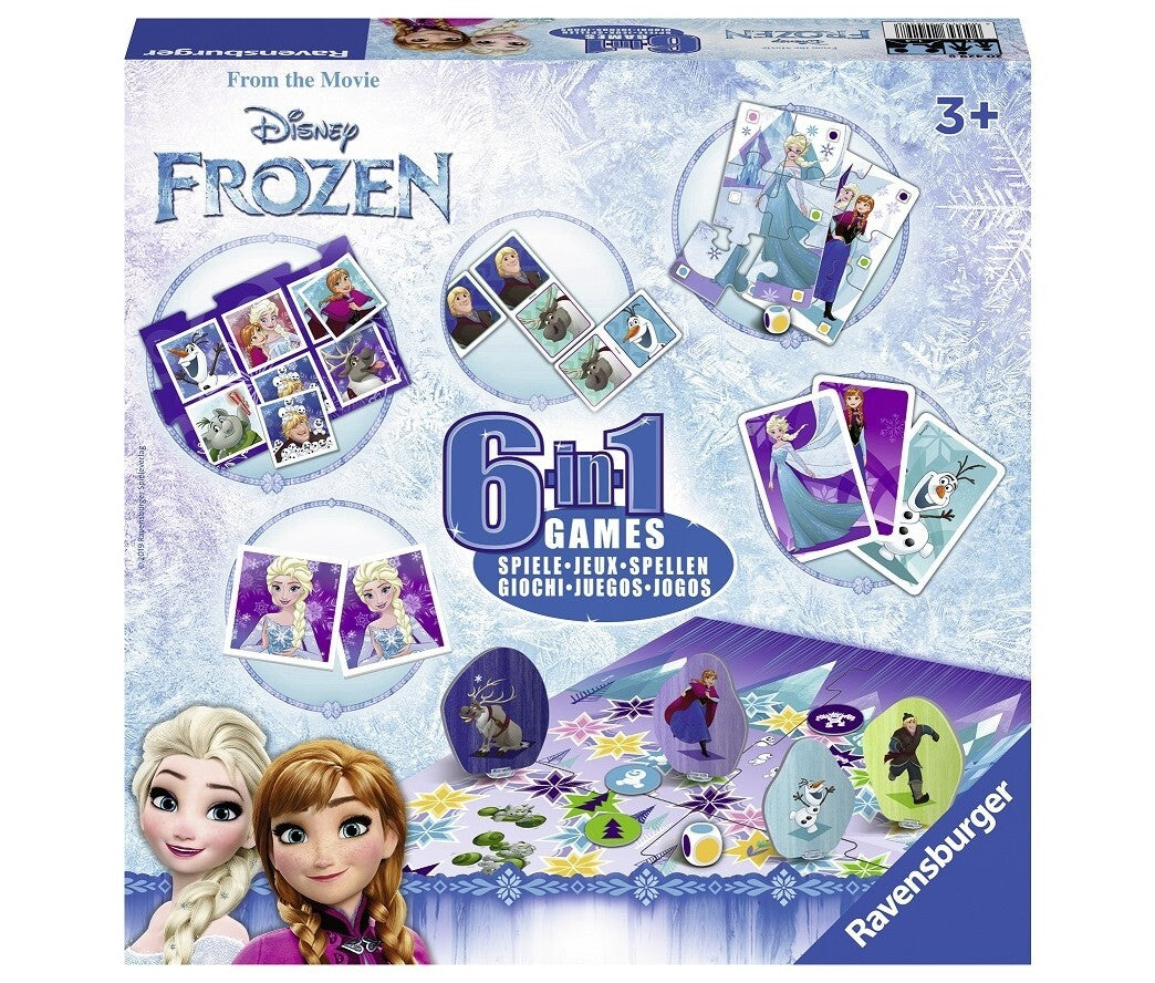Ravensburger - Disney Frozen - 6-in-1 Games