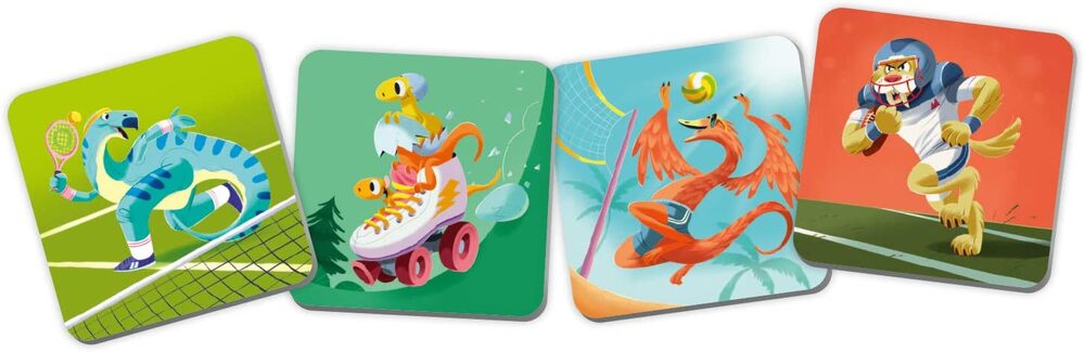 Ravensburger - Memory Game Dinosaur Sports
