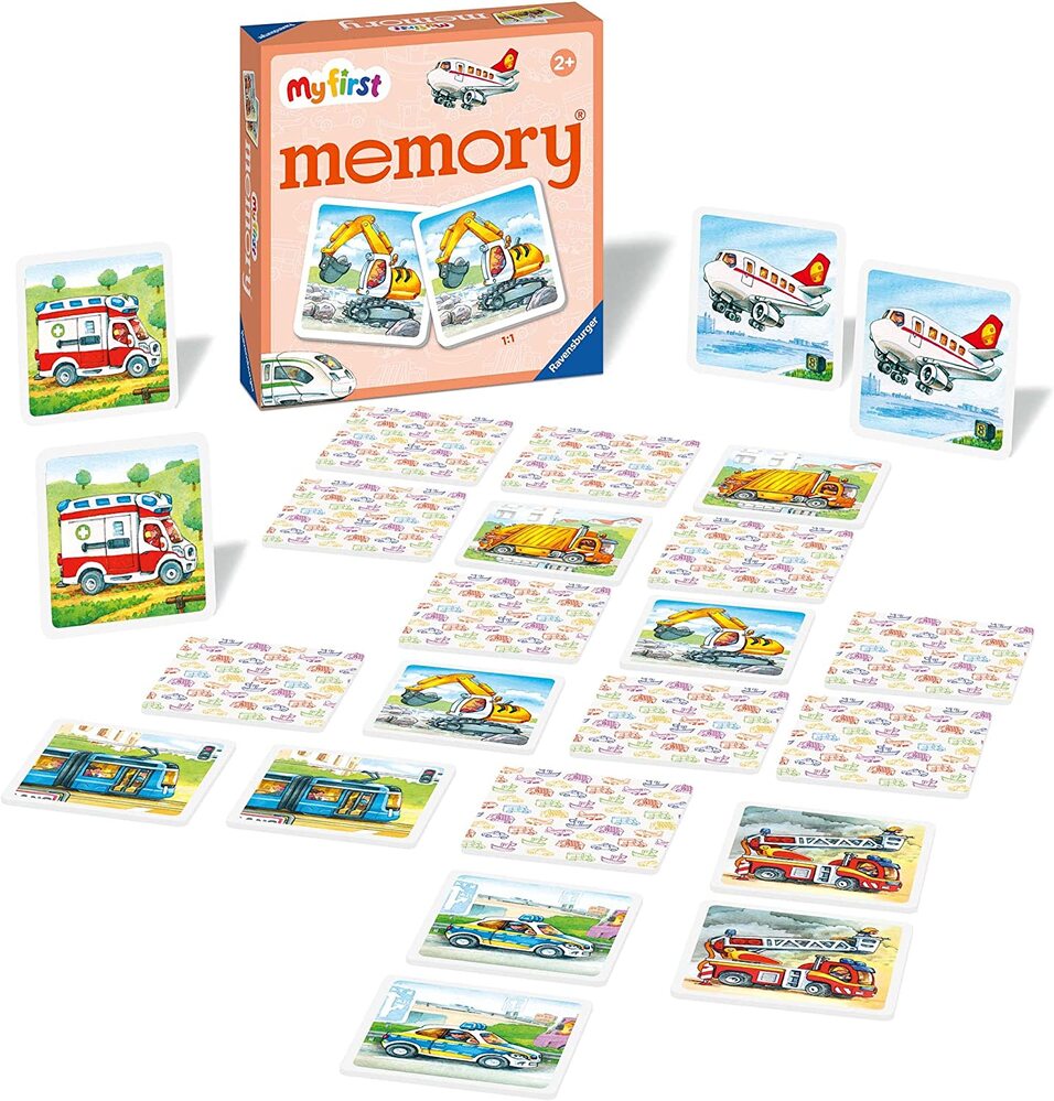 Ravensburger - Memory Game Vehicles