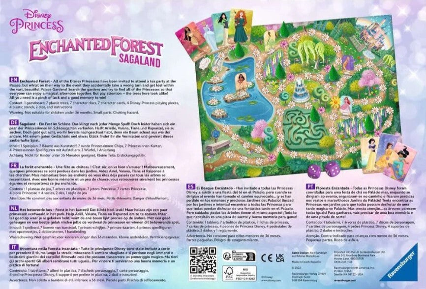 Ravensburger - Disney Enchanted Forest Sagaland Game