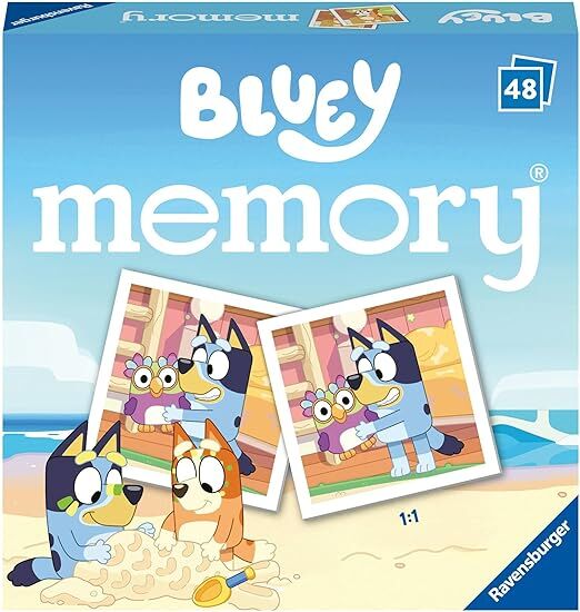 Ravensburger - Bluey Mini Memory Game