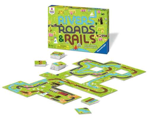 Ravensburger - Rivers Roads & Rails Game